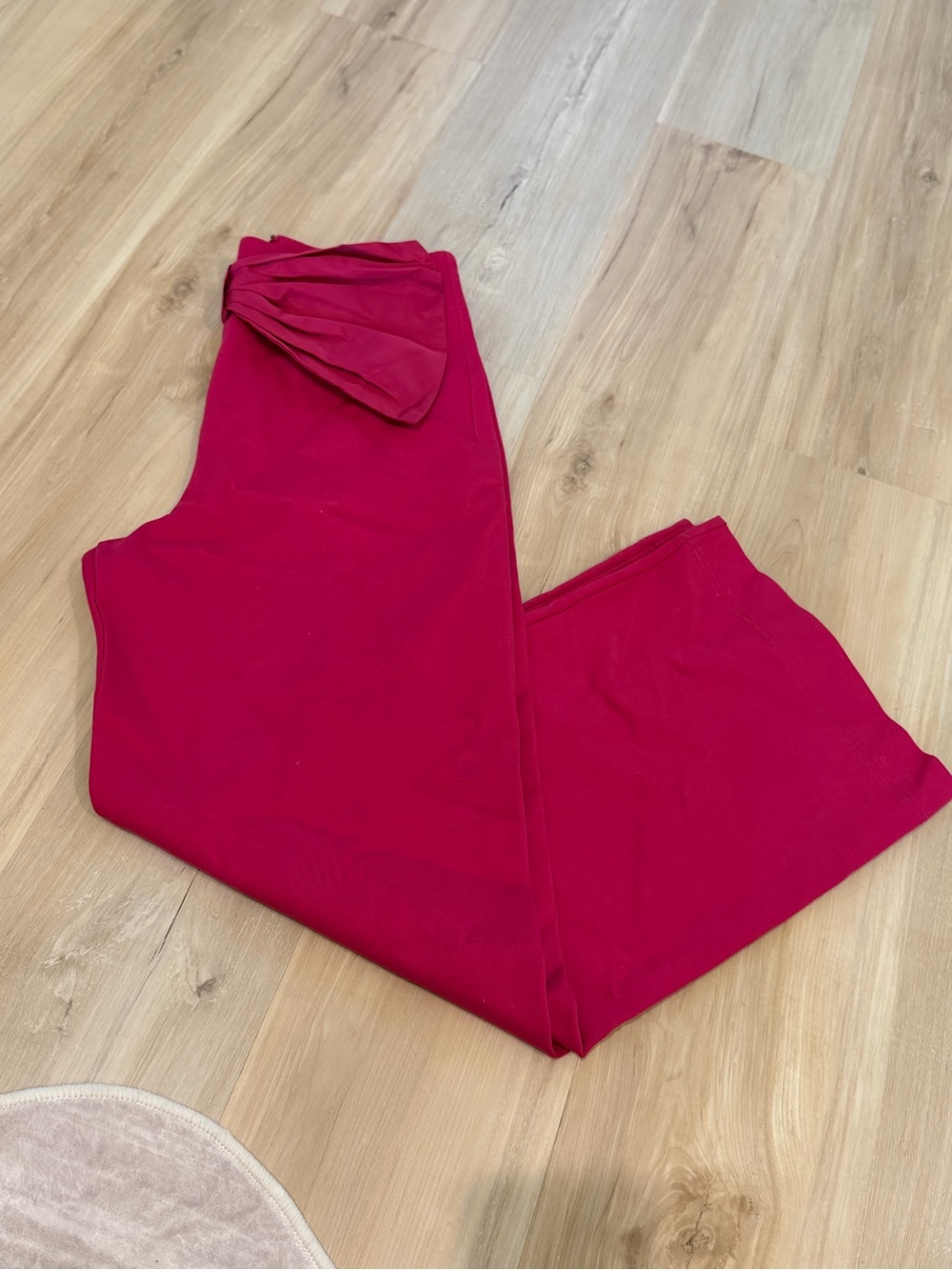 Maeve Slim Fit Hot Pink Pants